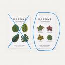HATONE(ハトネ) 　ポイントマーカーふせん【多肉植物】